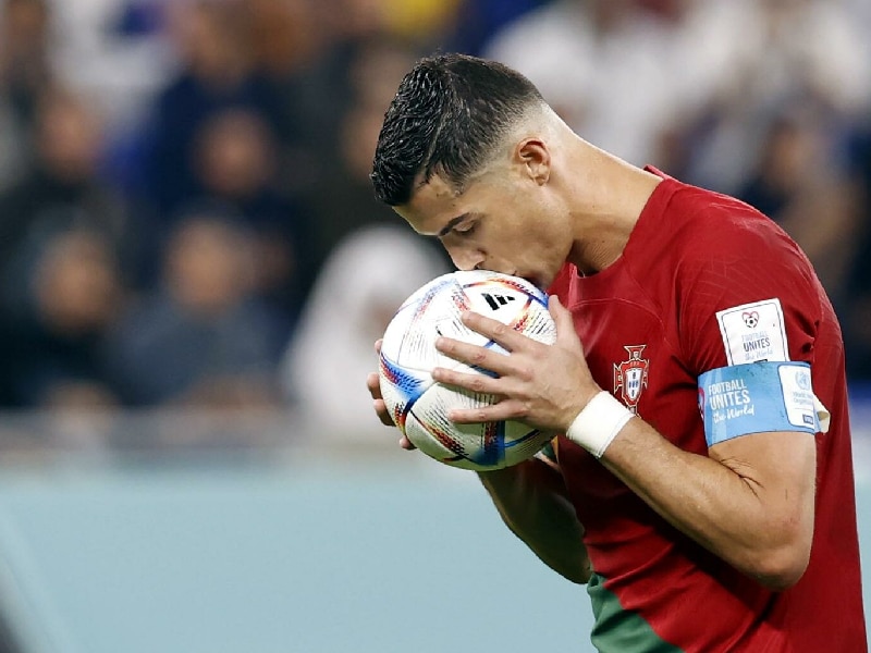 Cristiano Ronaldo, primer jugador en marcar en cinco Mundiales