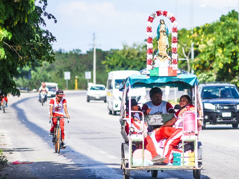 Santuario de la Virgen de Guadalupeespera recibir a cientos de visitantes