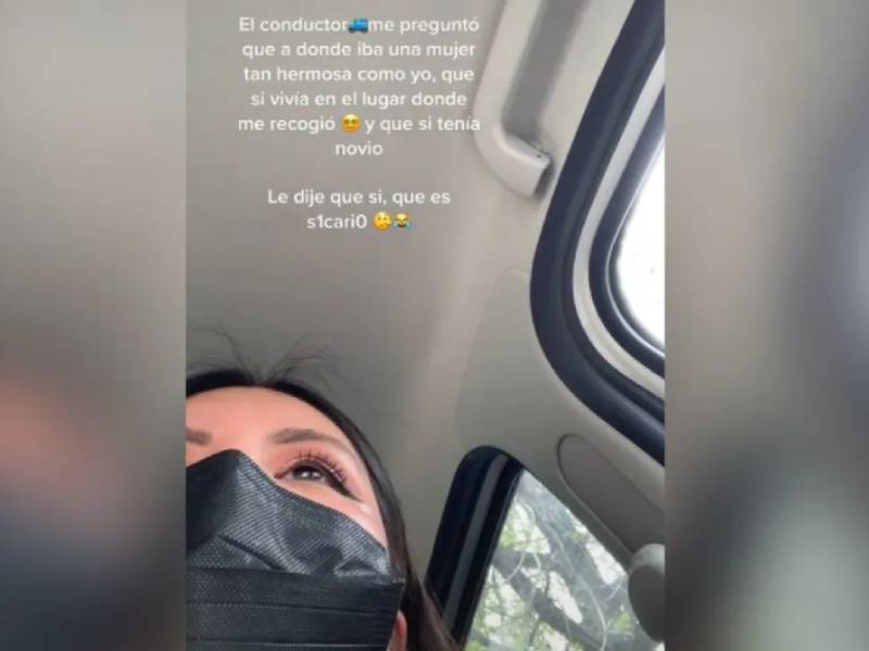 TikTok: “Mi novio es sicario”: Joven asusta a taxista que la acosaba