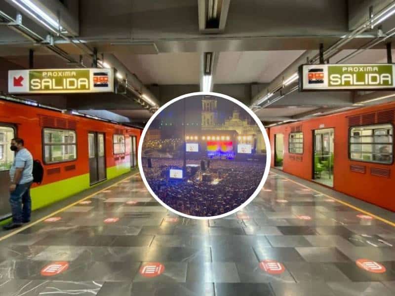 Por festejo en el Ángel de la Independencia se extenderá servicio del Metro