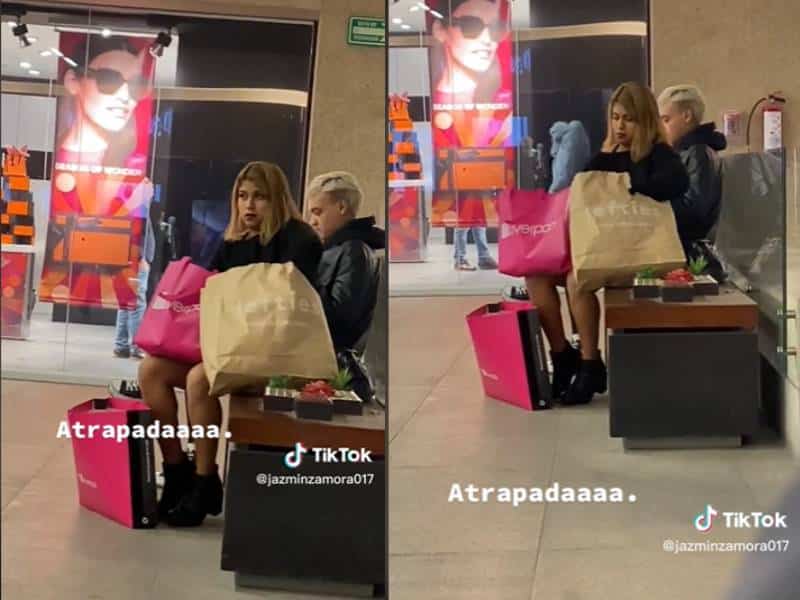 Joven cambia bolsas de su compras por las Liverpool