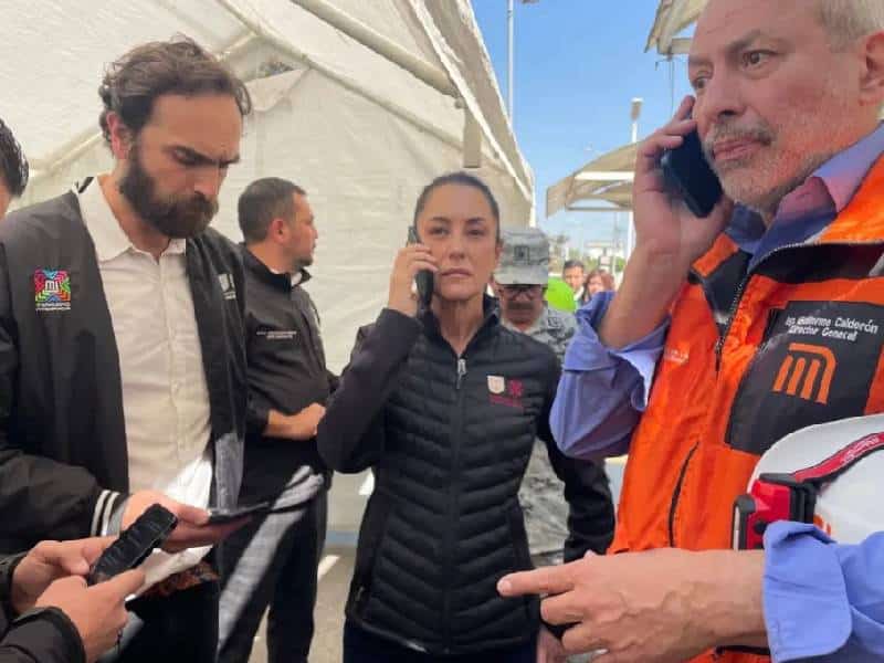 Pedí abrir todas las líneas de investigación”; dice Sheinbaum tras choque de trenes en Línea 3 del Metro