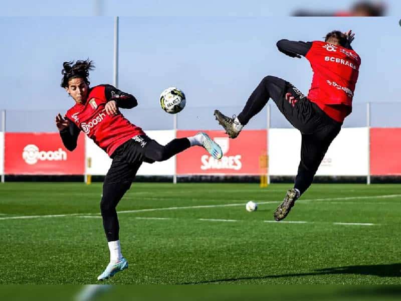 Lainez, el préstamo fallido al Club Braga de Portugal
