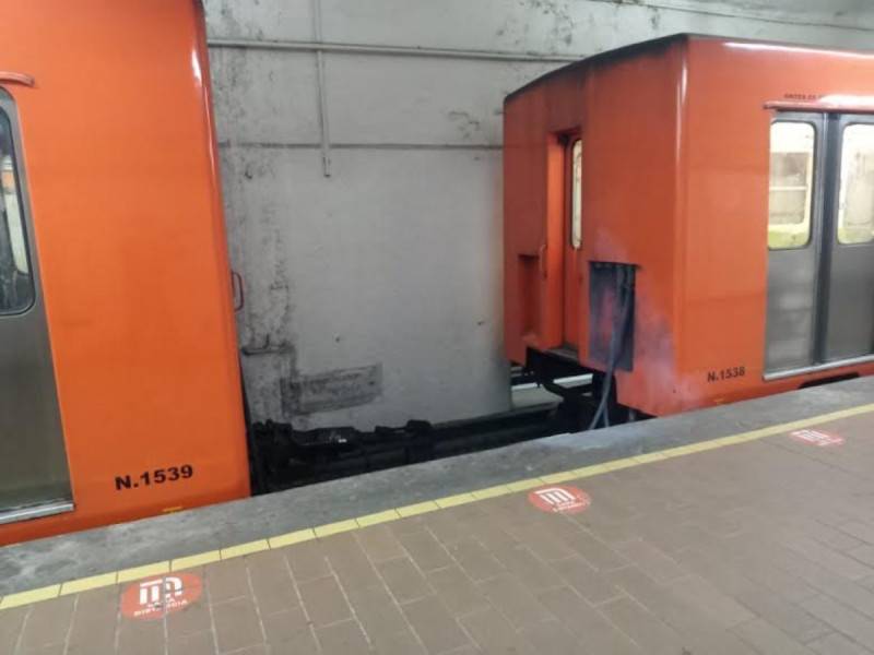 Hoy lunes desalojan a pasajeros en Línea 7 del Metro