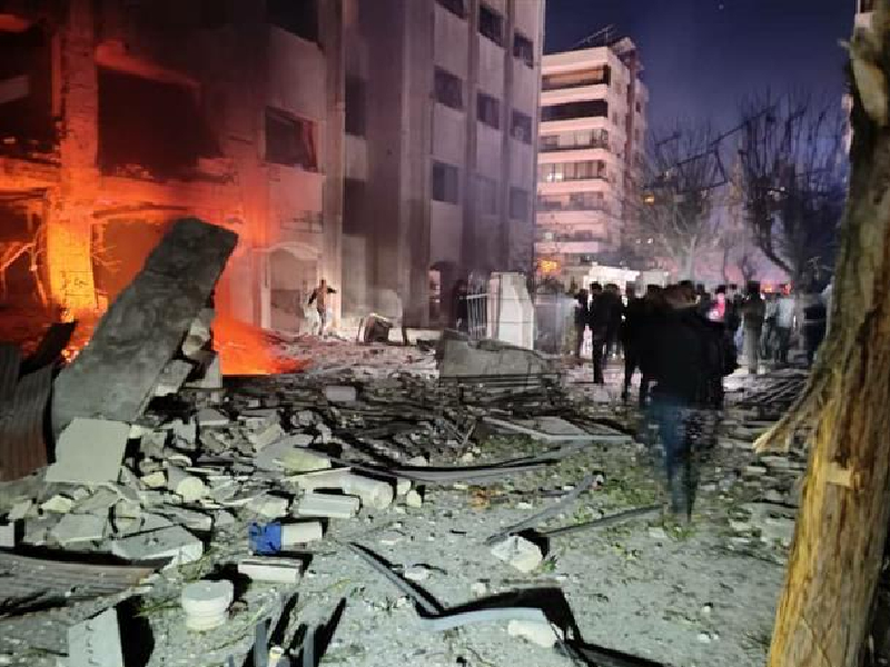 Al menos 15 muertos en bombardeo israelí contra Damasco