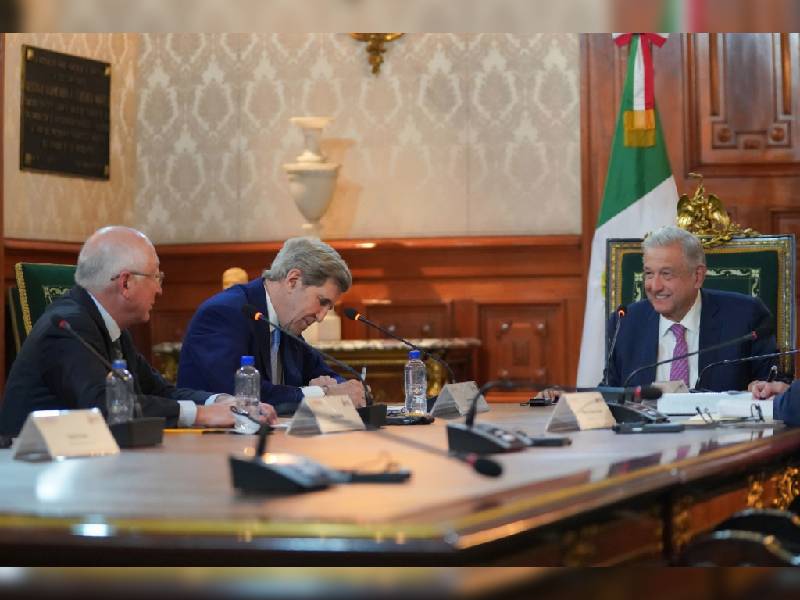 AMLO se reunirá con John Kerry el 21 de marzo en Oaxaca