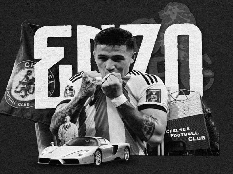 Chelsea confirma el fichaje de Enzo Fernández