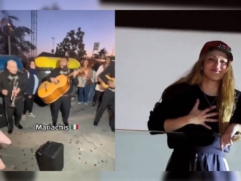 Mariachis, fuegos artificiales y fans se hicieron presentes en festejo de Shakira
