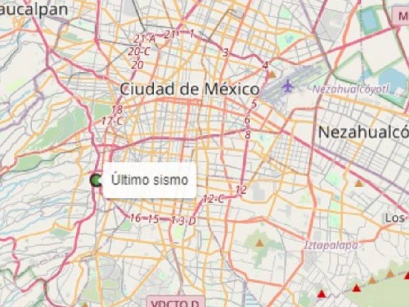 ¿Lo sentiste? Se registró otro microsismo en la CDMX