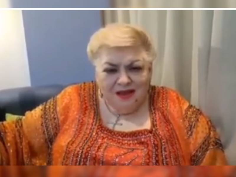 Desmienten rumores de hospitalización por salud de Paquita la del Barrio