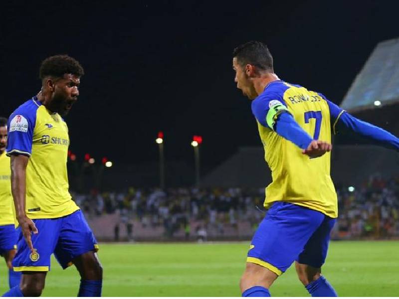 ¡Siuuu! Cristiano Ronaldo firma victoria del Al-Nassr con un poker de goles