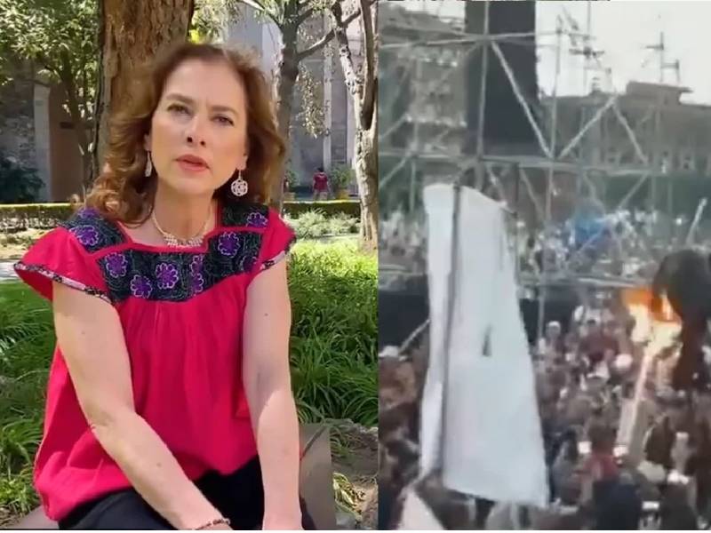 Sin mencionar a la Ministra Piña, Beatriz Gutiérrez Muller se pronunció