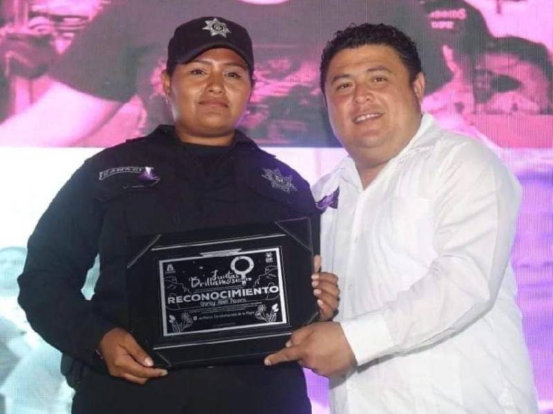 Reconocen a mujer policía de Kanasín por salvar vida de menor