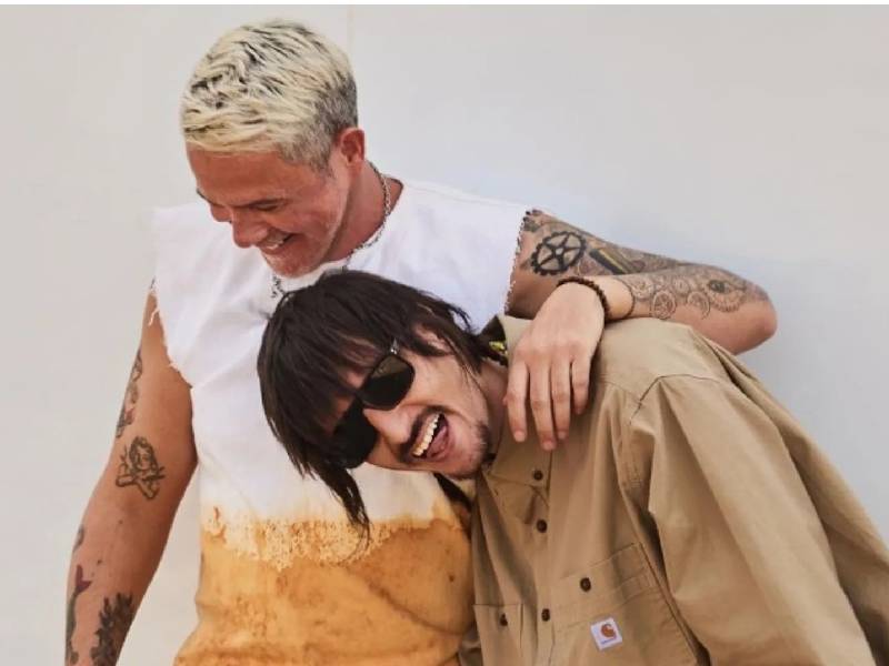 Sanz y Ocean, juntos