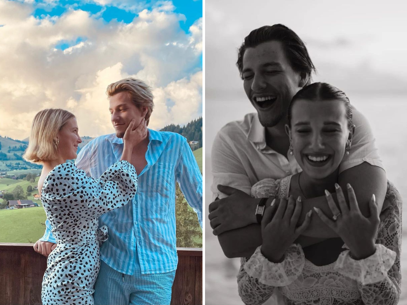 Millie Bobby Brown se compromete con Jake Bongiov