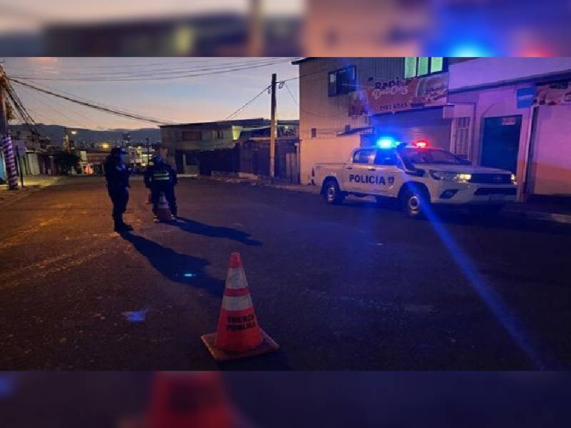 Detienen a 100 en Costa Rica en primeros día de operativo contra crimen organizado