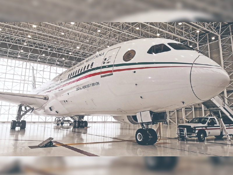 El Avión Presidencial era un prototipo de pruebas: Hacienda