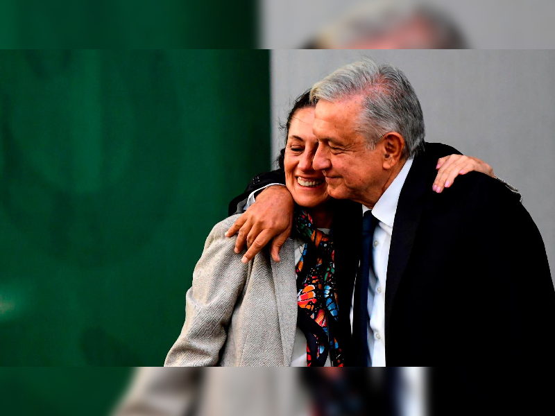 Claudia Sheinbaum celebra el regreso de AMLO a la “mañanera”