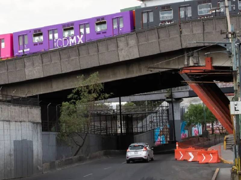 Supervisan reforzamiento en Línea 9 del Metro