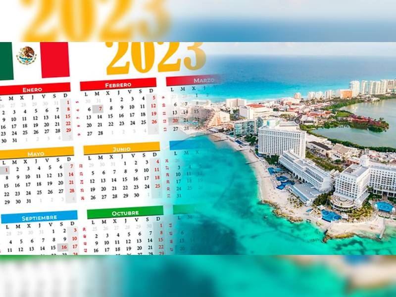 Días de asueto oficiales en el 2023