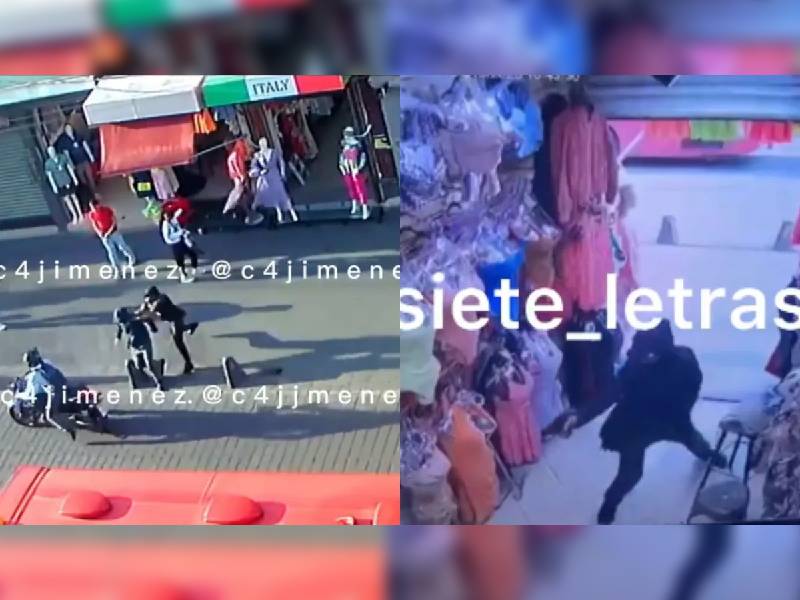 Video. Así ocurrió la balacera en el Centro Histórico que dejó dos muertos