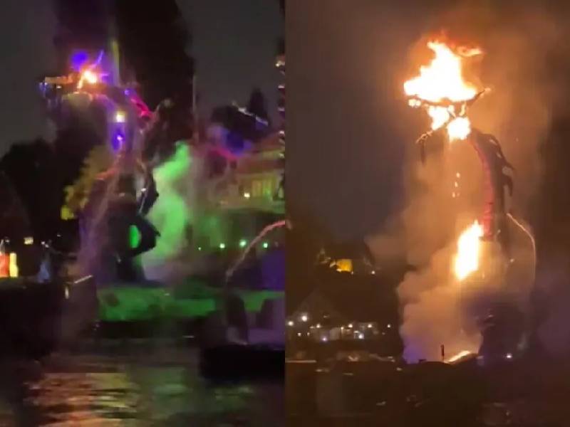 disneyland incendio