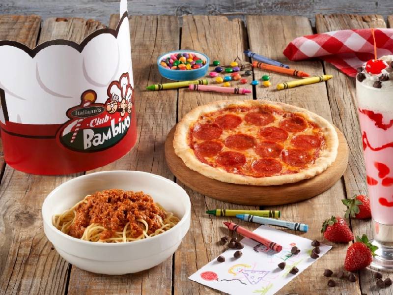 italianni's menú infantil