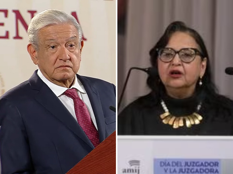 AMLO revela contratación en SCJN de exfuncionaria de García Luna