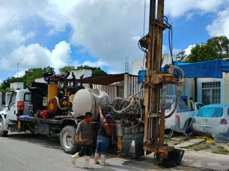 Arranca desazolve de 100 pozos en Yucatán