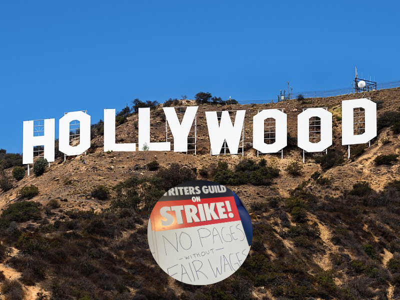 Huelga en Hollywood guionistas exigen aumento de salario