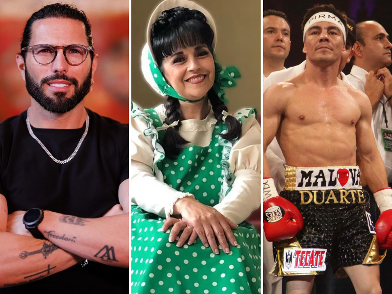 MasterChef Celebrity 2023 famosos que entrarán a la cocina más famosa de México