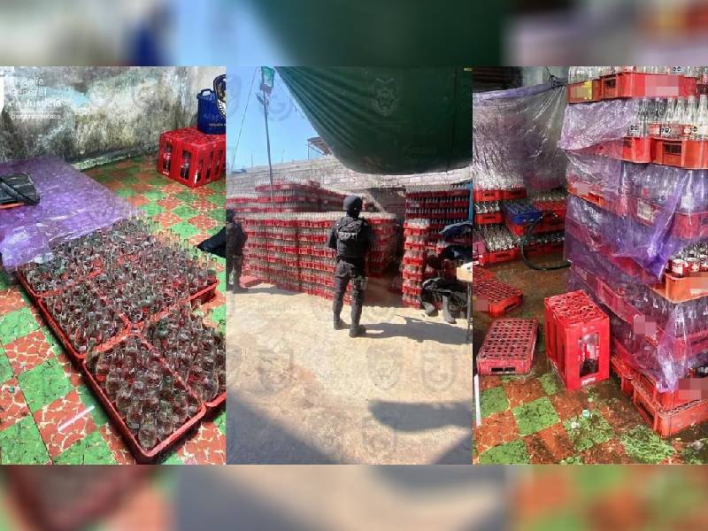 Refresco clonado era vendido en puestos de comida