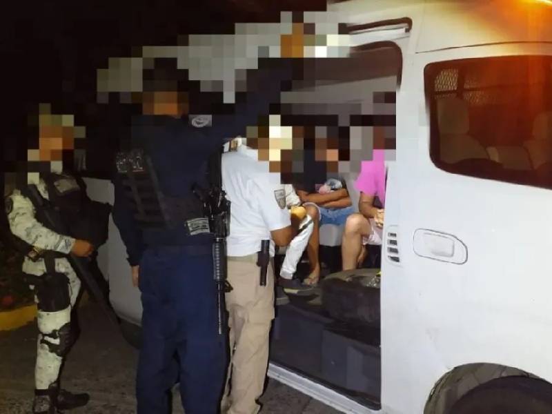Localizan a 57 migrantes en cinco municipios de Veracruz
