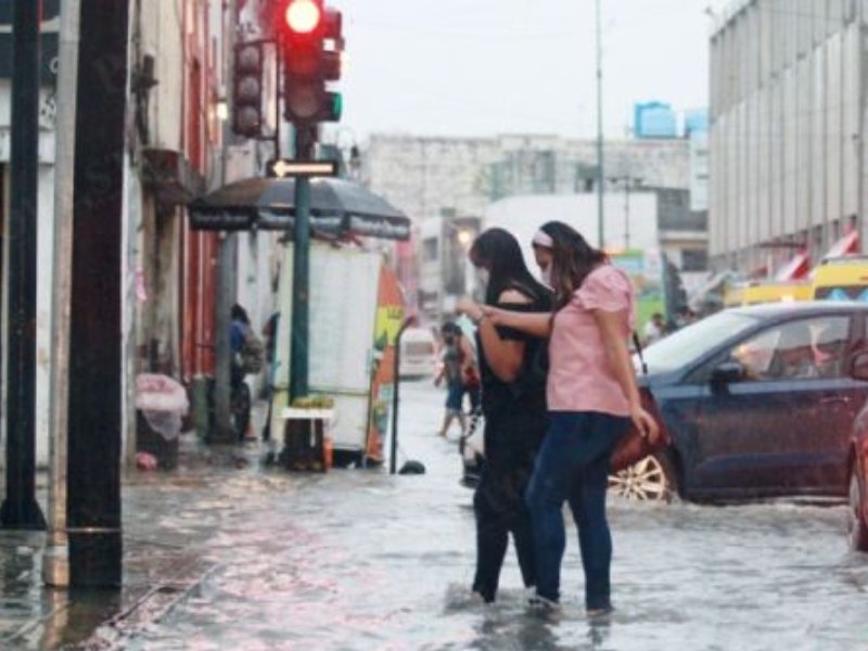 Lluvias aisladas en Yucatán