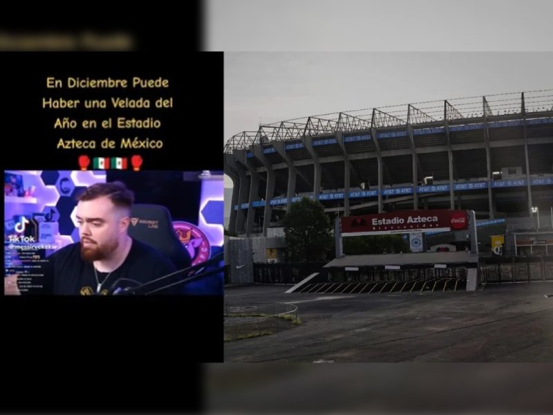 Video. ¿Una Velada del Año en el Estadio Azteca? Esto dijo Ibai Llanos