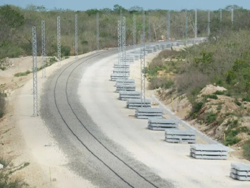 Subtramo 2 del Tramo 2 del Tren Maya, prácticamente terminado: AMLO