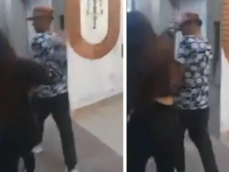 Mujer encuentra a ladrón que entró a su casa, lo enfrenta y transmite en vivo