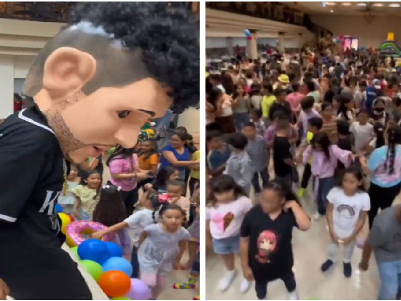 ¿Y las de Cri Cri? Niños cantan corridos de Peso Pluma en festejo