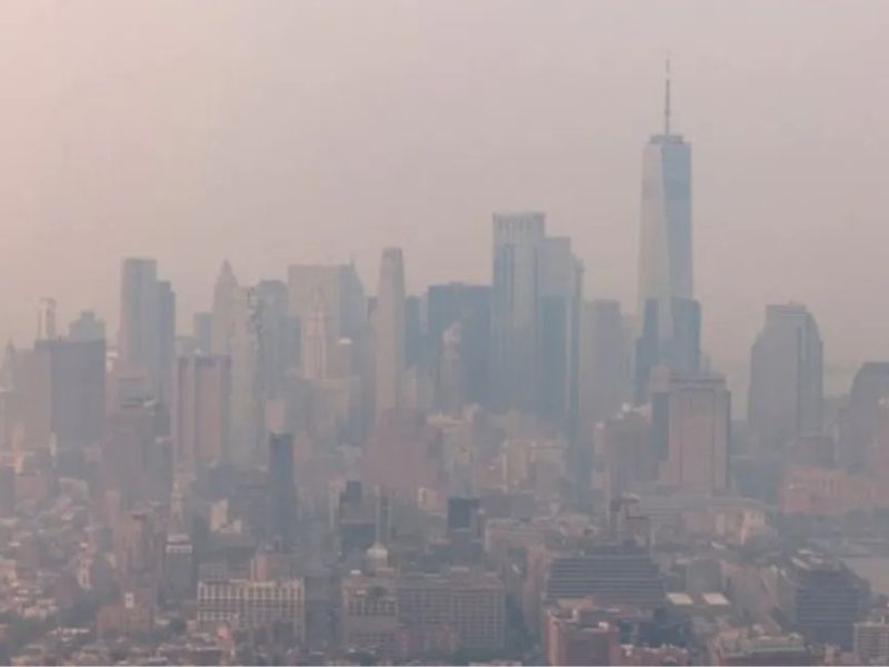 100 millones de personas bajo alerta por aire insalubre en EU