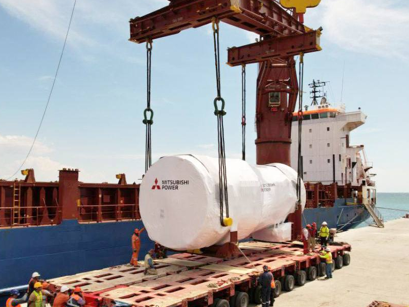 Arriba gran turbina para ciclo combinado de CFE