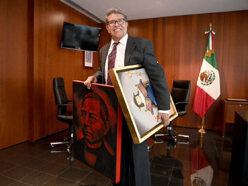 Ricardo Monreal renuncia al Senado