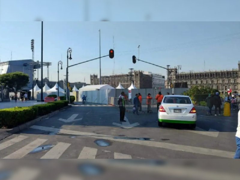 Calles cerradas por concierto de Los Fabulosos Cadillacs en el Zócalo