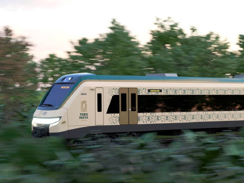 Lista, sección del Tren Maya para pruebas de la primera unidad