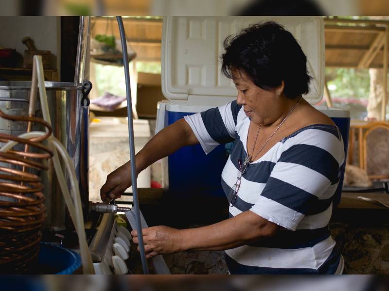 Cervecería artesanal de mujeres en Tecoh