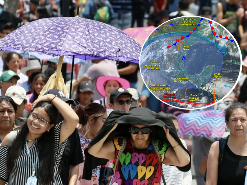 Se mantendrá la tercera onda de calor en México