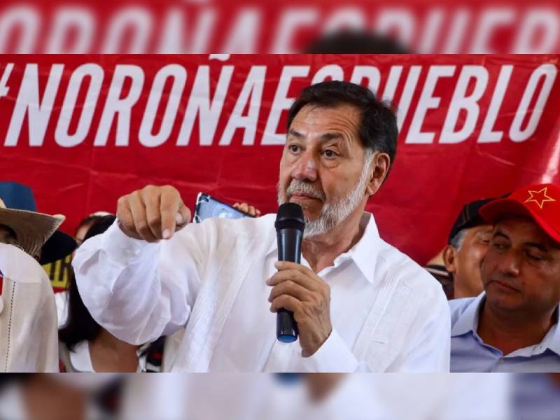 Noroña confunde Puebla con Oaxaca