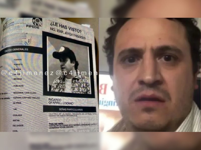 Denuncian desaparición del standupero Richie O’Farrill