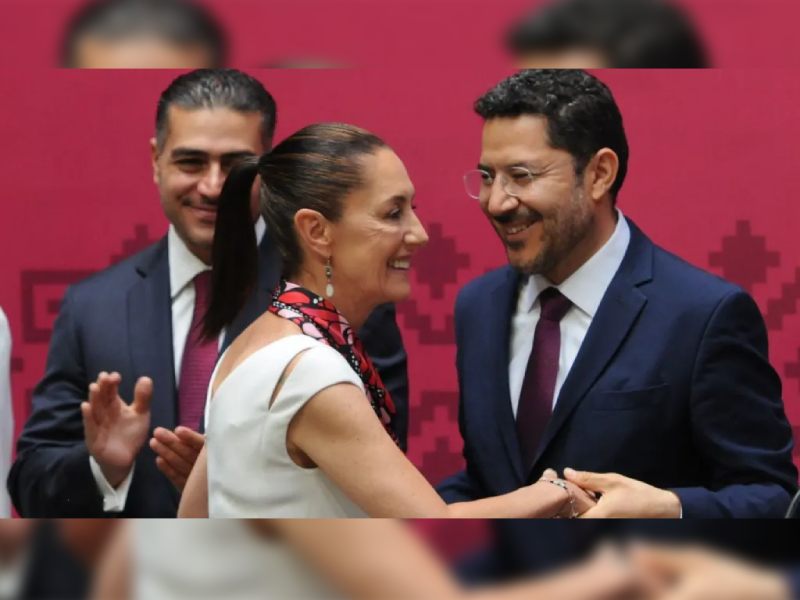 AMLO celebra la llegada de Martí Batres a la jefatura de Gobierno