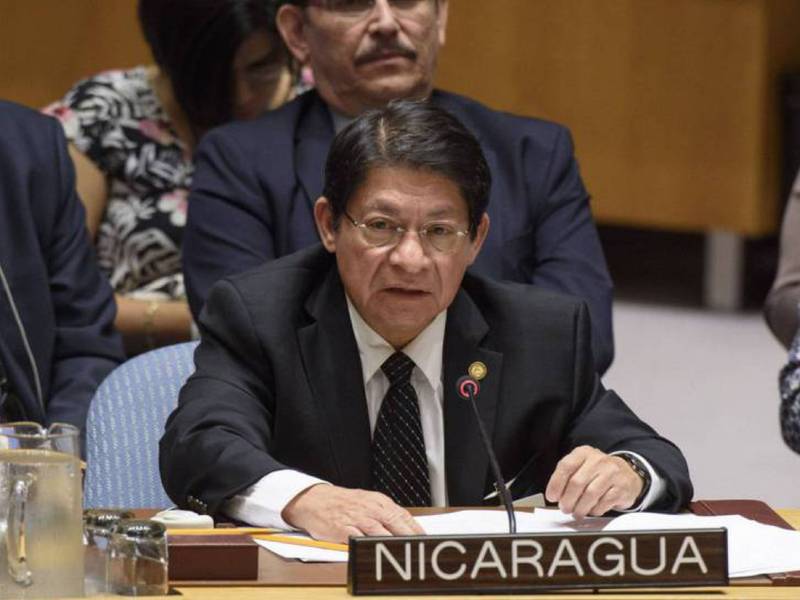 denis moncada canciller nicaragua
