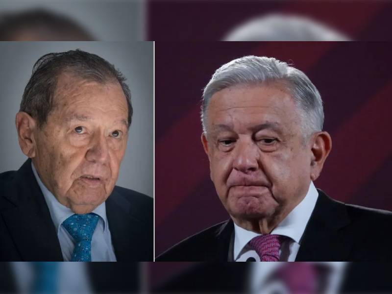 Lamenta AMLO fallecimiento de Muñoz Ledo